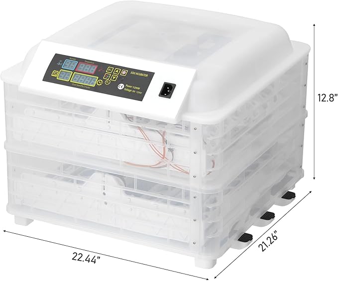 112 Egg Incubator, Efficient Incubator Hatching Eggs, - Image 3