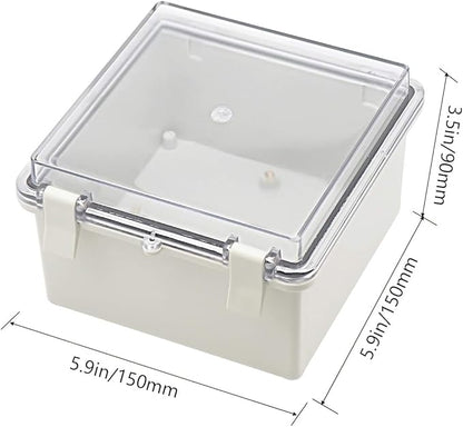 Zulkit Junction Box ABS Plastic Dustproof Waterproof IP65 Electrical Boxes - Image 2