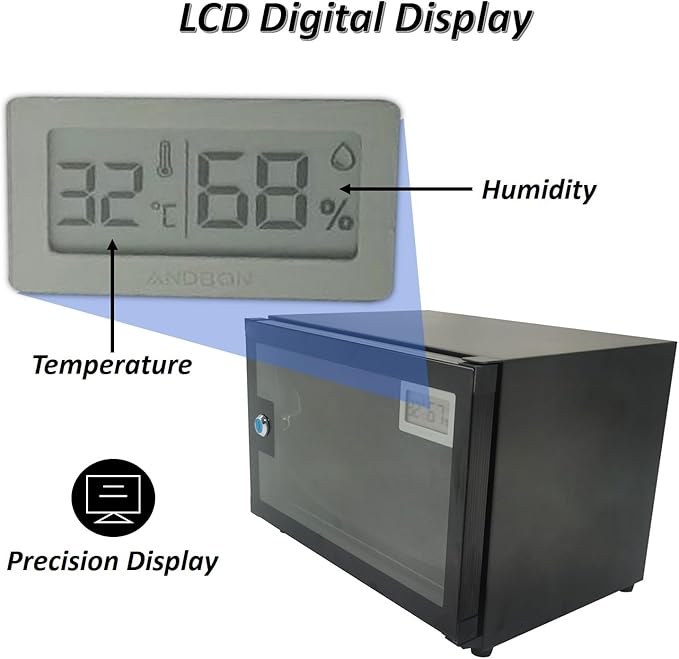 INTBUYING Camera Storage Dry Cabinet 18L Electronic Dehumidifier Cabinet - Image 3