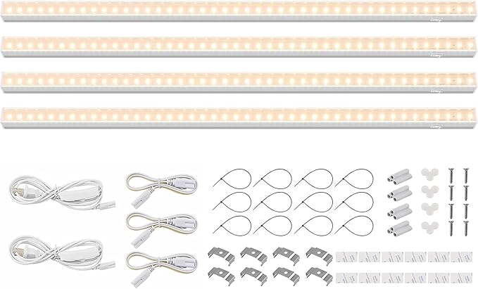 Barrina Grow Lights for Indoor Plants Full Spectrum, 2ft 40W, T5 Plant Lights by Barrina