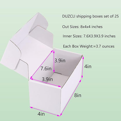Small Shipping Boxes 8x4x4 Inch - Image 2
