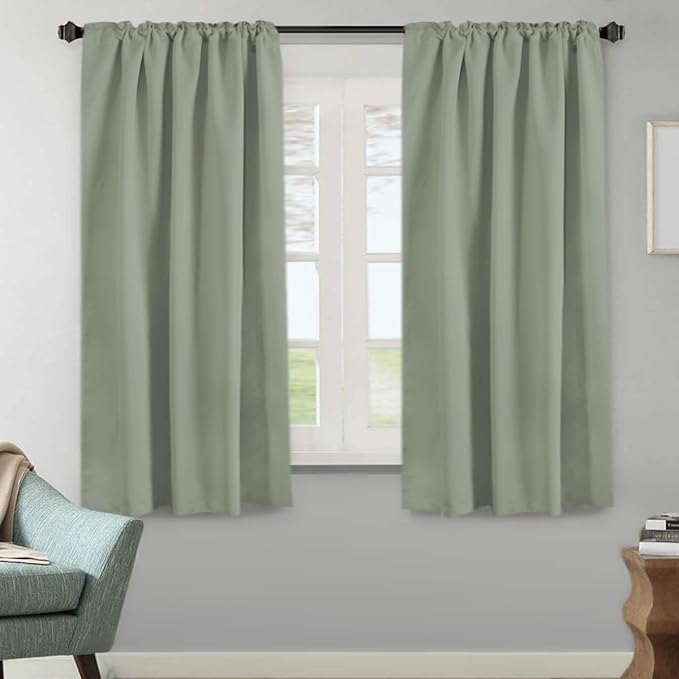 H.VERSAILTEX Blackout Curtains Thermal Insulated Window Treatment Panels Room - Image 2