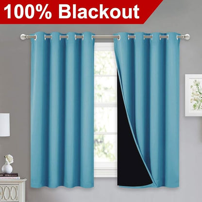 NICETOWN 100% Blackout Curtains - Image 2