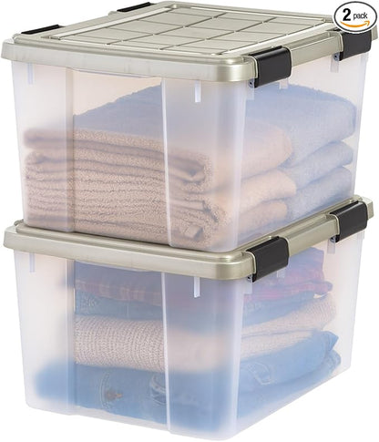 IRIS USA 44 Qt Storage Bins by IRISUSA