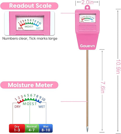 Soil Moisture Meter, Soil Tester Plant Moisture Meter - Image 6