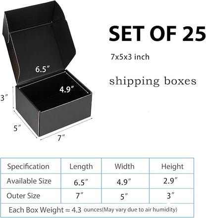 Small Shipping Boxes 7x5x3 Inch - Image 2