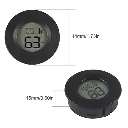 2PCS Mini Hygrometer Thermometer Electronic Digital Humidity Meter Gauge - Image 5