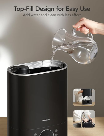 GoveeLife 7L Humidifiers for Bedroom, Smart Top-Fill Cool & Warm Mist - Image 8