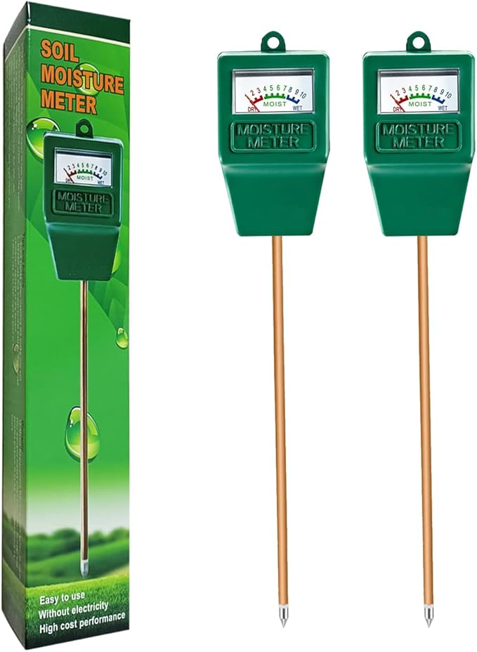 Soil Moisture Meter, 2 Pack Plant Hygrometer Moisture Sensor Plant Water Monitor - Image 7