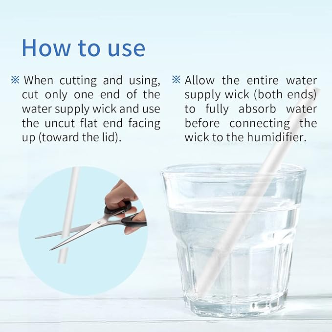 10 Pieces Humidifier Sticks Cotton Filter Refill Sticks Filter Replacement - Image 7
