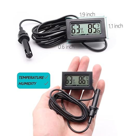 Digital Probe Thermometer Hygrometer - Image 2