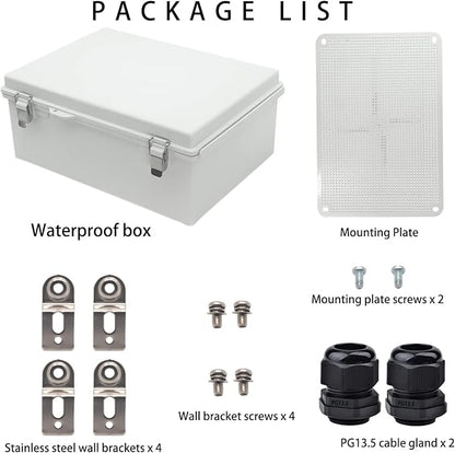 Outdoor Waterproof Electrical Box Junction Box Weatherproof IP67 ABS Plastic - Image 4