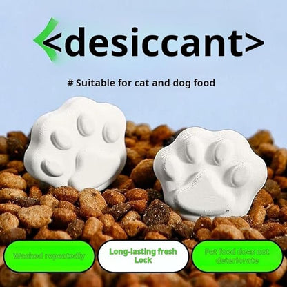 Pet Food Desiccant Strips & Cat Paw Moisture Absorbers Kitchen Items- - Image 3