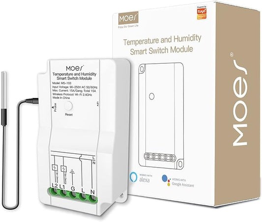 MOES WiFi Smart Temperature Switch Module Sensor by MOES