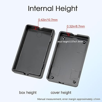 Project Box 8 Pieces Electrical Box Small Junction Box ABS Plastic Enclosure - Image 5