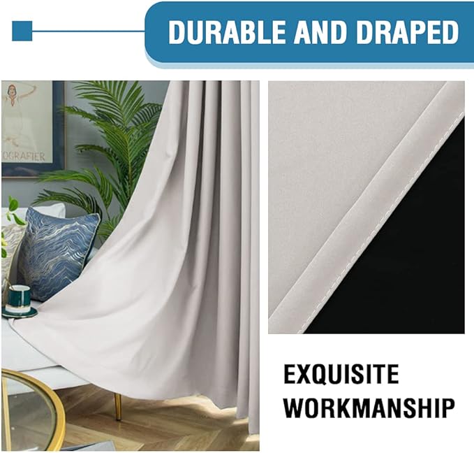 H.VERSAILTEX 100% Blackout Curtains - Image 7