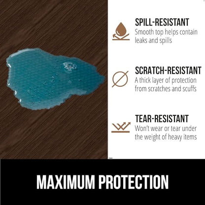 GORILLA GRIP DripGuard Shelf Liner, Non-Adhesive Drawer and Kitchen Cabinet - Image 4
