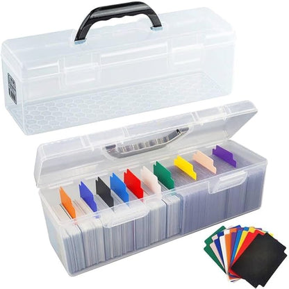 2 Pack Plastic Card Storage Box by Unknown