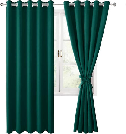 Hiasan Room Darkening Curtains for Bedroom, 60 x 72 Inches by Hiasan