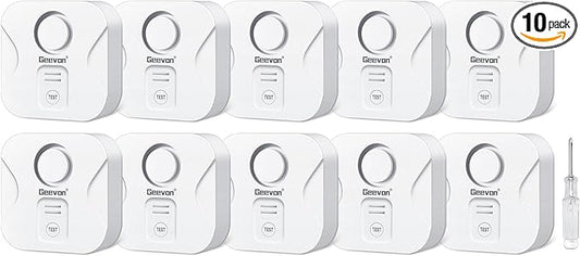 Geevon 10 Pack Water Leak Detectors by GEEVON