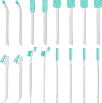Small Cleaning Brushes for Small Spaces, Tiny Household Cleaning Supplies Tools by Lumkew