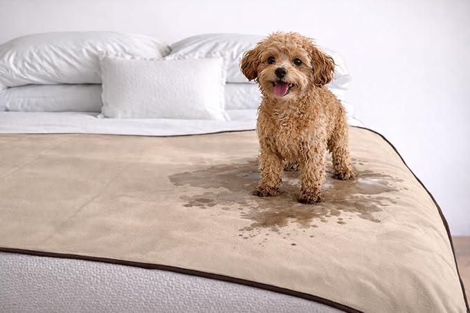 Premium Deluxe ! 100% TOP Waterproof Blanket Guarantees to Keep Your Bed Dry! - Image 6