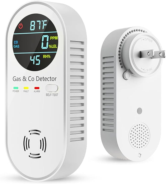 Carbon Monoxide Detectors & Natural Gas Detector, 4-in-1 Carbon Monoxide by VilfeLLC