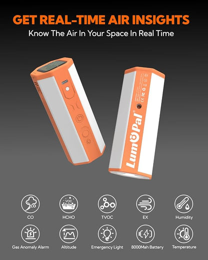 Portable Air Monitor, Lumopal Air Sensor - Image 2