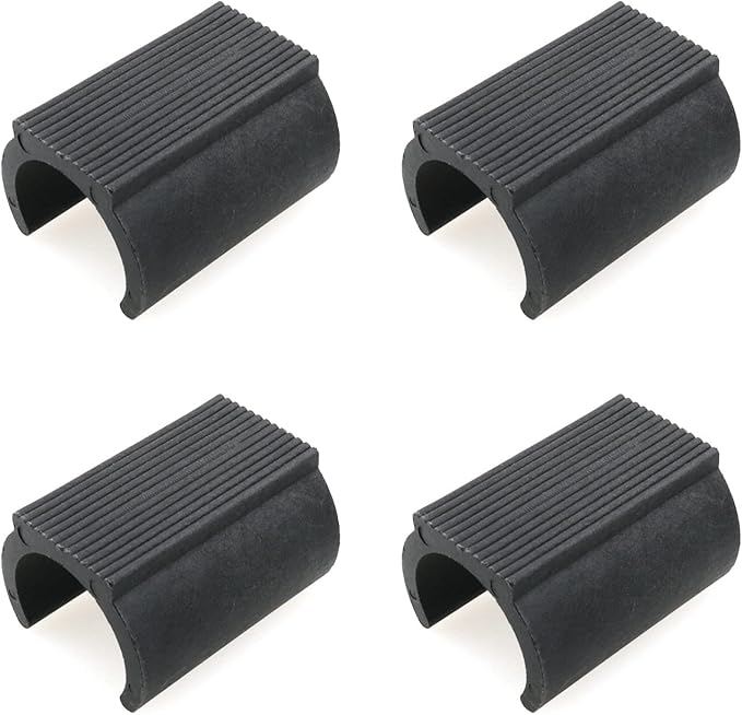 HJGarden 8pcs Moisture-Proof and Friction Prevention 25mm Plastic Chair Foot U - Image 4