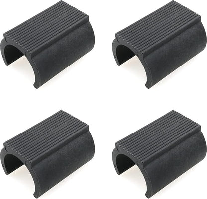 HJGarden 8pcs Moisture-Proof and Friction Prevention 25mm Plastic Chair Foot U - Image 4