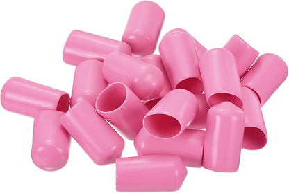 uxcell 20pcs Rubber End Caps 11mm ID Vinyl PVC Round Tube Bolt Cap Cover Screw - Image 4