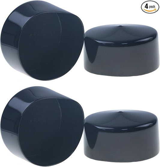 Acocony 3 Inch Rubber Cap Round Rubber End Caps PVC Flexible Protector Plastic by Acocony