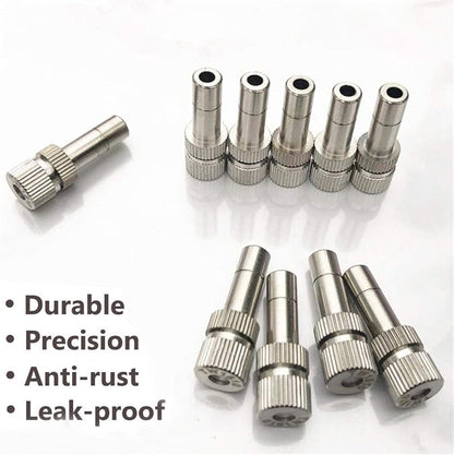 Misting Nozzles for Outdoor Cooling System 10pcs Mister Nozzle Atomizing - Image 3