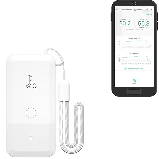 YoLink Smart Wireless Thermometer Hygrometer, Wide Temp Range by YoLink