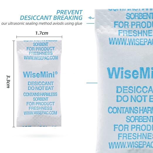 Silica Gel Packets, 0.5 Gram 2800 Silica Packets, Food Grade Dessicant - Image 2