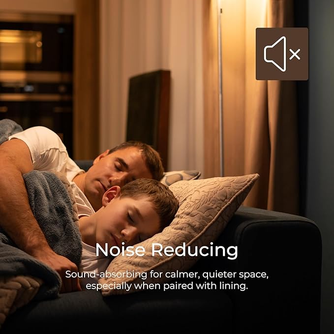 TWOPAGES Luxury Velvet Curtain Pinch Pleated Neutral Gray Curtain 108 inch Long - Image 6