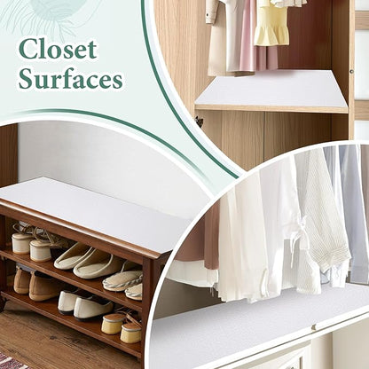 Drawer and Shelf Liner for Kitchen Cabinet: 12 in X 20 Ft Non Slip Waterproof - Image 8