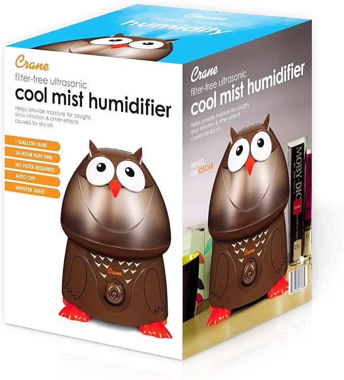 Crane Animal Humidifier for Bedroom, Ultrasonic Cool Mist for Baby Nursery - Image 6