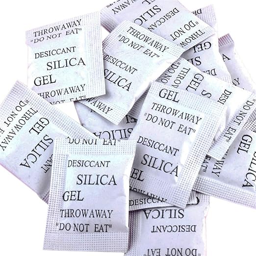3 Gram Silica Gel Desiccant Bags by LKXHarleya