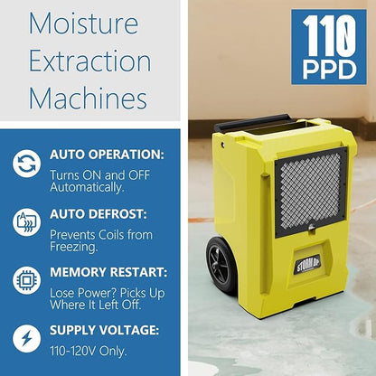 ALORAIR 110 Pint Dehumidifier Commercial Grade - Image 2