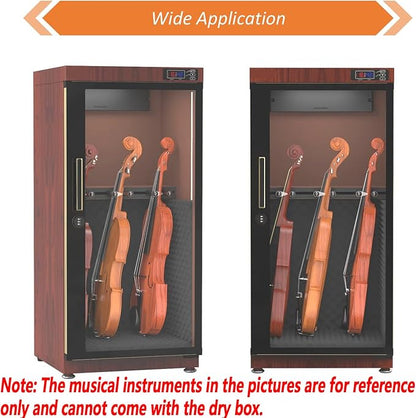 Musical Instrument Dehumidifying Dry Cabinet Box Bass Violin Display Case - Image 8