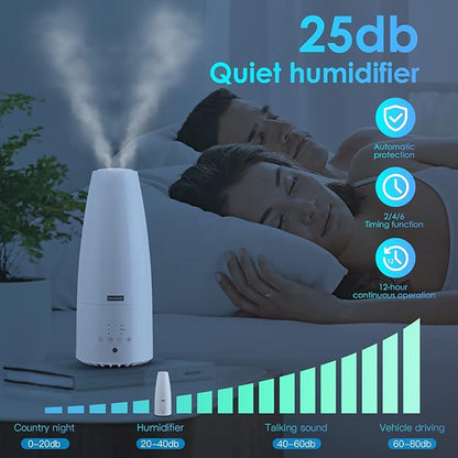 Warm and Cool Mist Humidifier for Home/Bedroom - Image 6