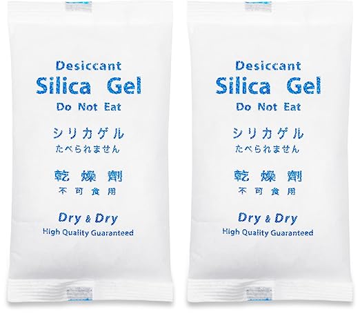 Dry & Dry 500 Gram Silica Gel Packets Desiccants, Silica Packets by DryDry