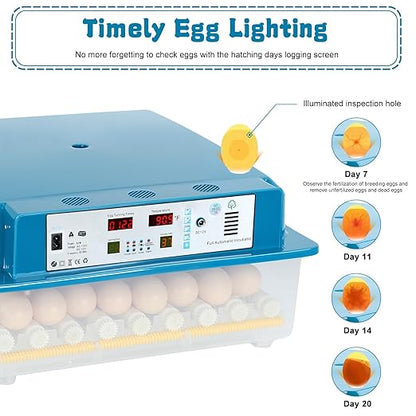 64 Egg Incubators for Hatching Eggs, - Image 7