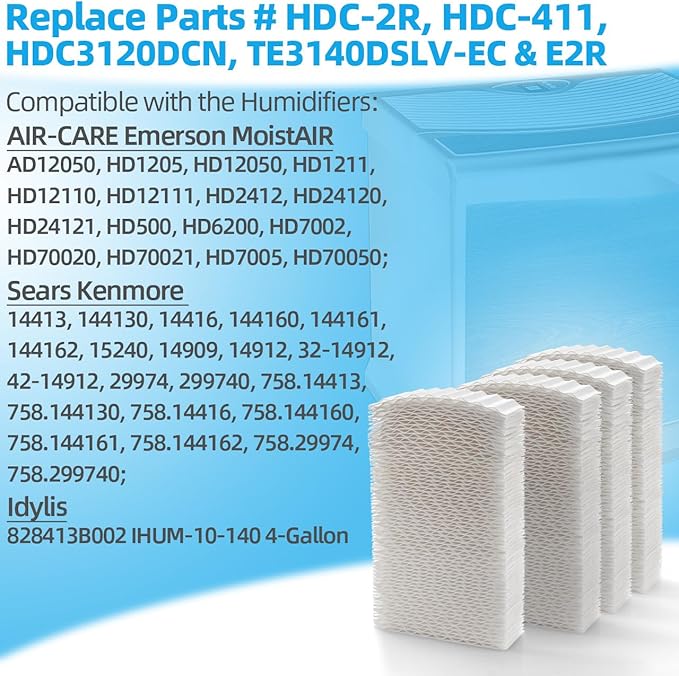 Alocs HDC411 Humidifier Super Filter Wick Replacement Compatible - Image 5