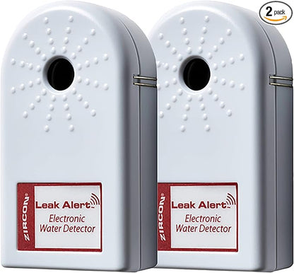 Zircon Leak Alert Water Leak Detector & Flood Sensor Alarm/Water Leak Sensor by Zircon