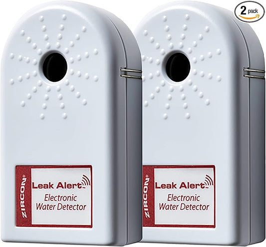 Zircon Leak Alert Water Leak Detector & Flood Sensor Alarm/Water Leak Sensor by Zircon