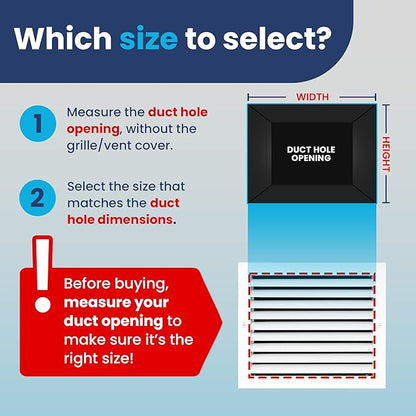 12x10 Inch Air Return Vent Cover Decorative – Premium Aluminum AC Vent Cover - Image 3