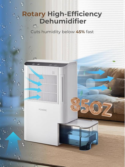 Dehumidifier for Home 1000 Sq.Ft, 85OZ Dehumidifiers for Basement Bedroom - Image 3