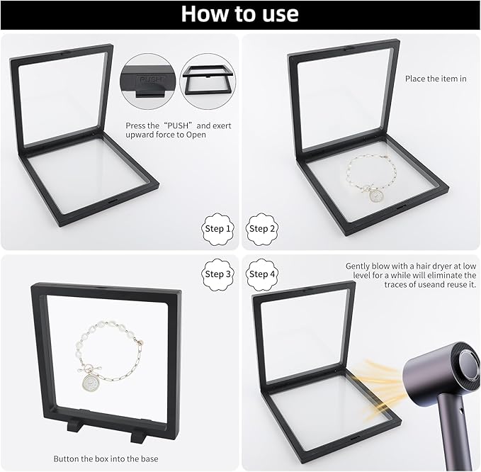 10 Pcs Floating Frame Case - Image 4